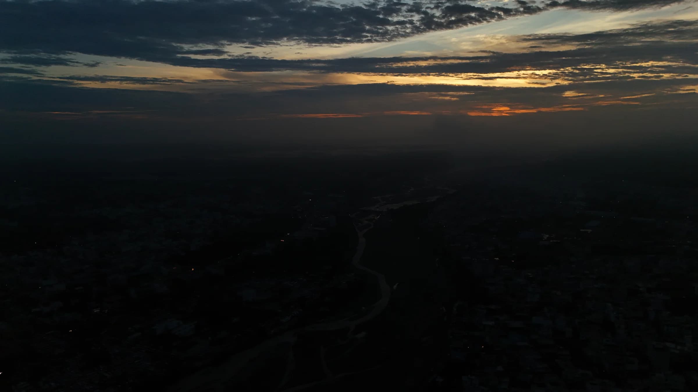 Dusk From Above